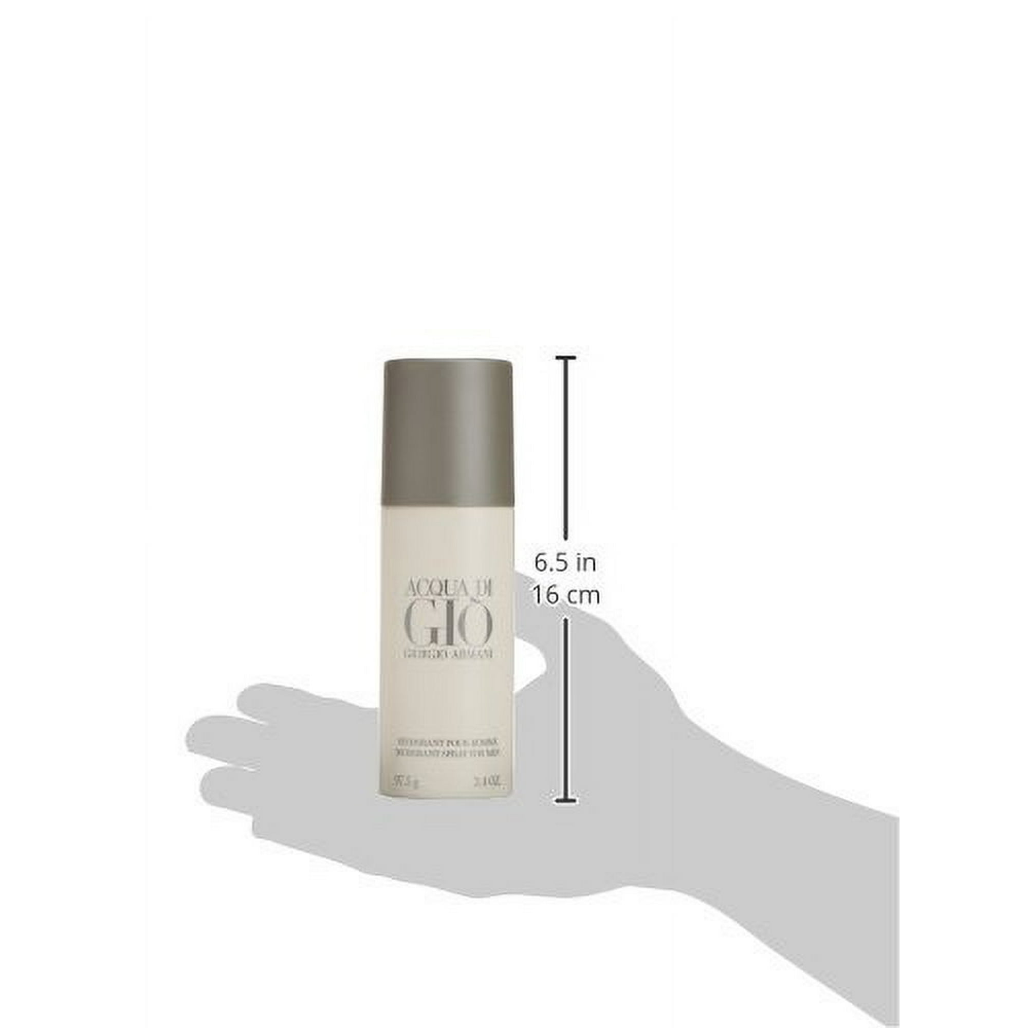 Acqua Di Gio by Giorgio Armani for Men 3.4 oz Deodorant Spray Can Walmart