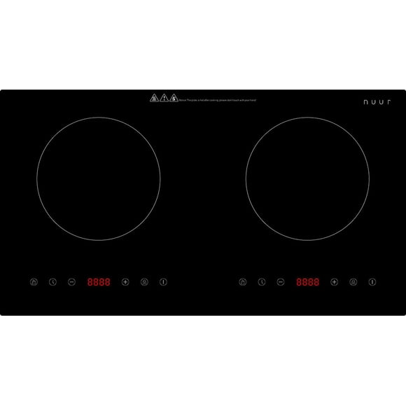 PARRILLA DE INDUCCIÓN HORIZONTAL DE 2 QUEMADORES, 2000W