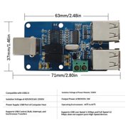 USB Isolator 2500V Isolator ADUM3160 Module Coupling Protective Board USB Isolation with USB2.0 480Mbps Data Transfer