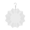 thumbnail image 1 of Wind Chime 3D Vision Eye-catching Creative Decorative Easy to Hang Flower Shape Heat Transfer Ornament Home Decor, 1 of 10