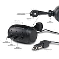 thumbnail image 4 of Xtreme Power 30W Retractable 3-in-1 12V Headrest Charging Station – USB-C, 8PIN & Micro, Automatic Cable Management, Car Charger for Backseat Passengers, Ride Sharing, SUVs & Vans, Pro Series,, 4 of 5