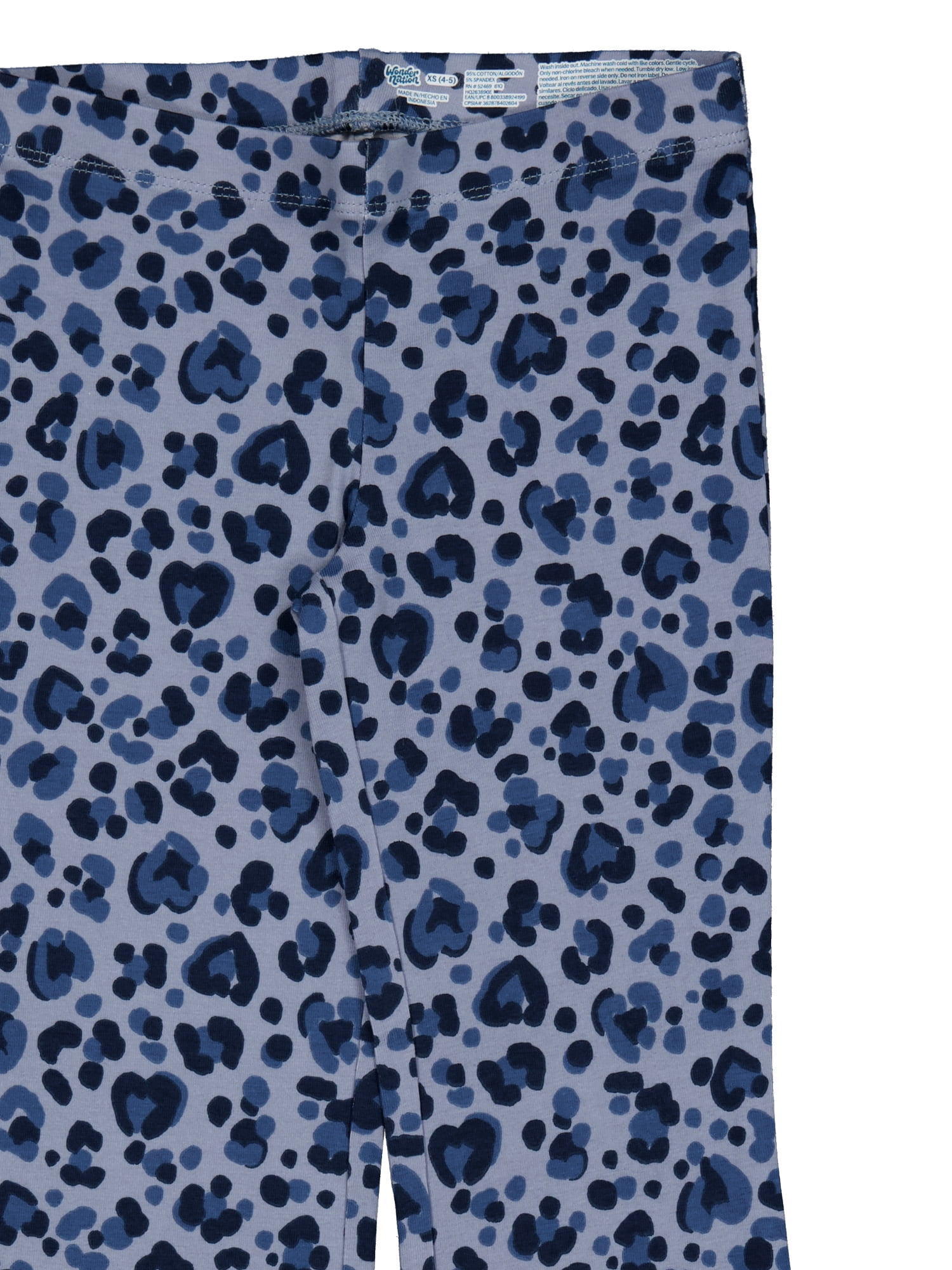 Wonder Nation Girls Kid Tough Flare Leggings, Sizes 4-18 & Plus
