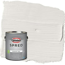 Glidden Spred Arctic Cotton / White Semi-Gloss Interior Paint with Primer, 1 Gallon