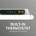 thumbnail image 4 of Stelpro Blanc Orléans Ventilateur Mural Chauffant - 1500 W, 240 Volts - Thermostat Intégré, 4 of 13