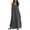 Gray, variant on V Neck Maxi Dress Sleeveless Dress for Women 2026 Summer Conservative Dress Solid Color Stretchy Regular Fit Plus Size Prom Dress Going Out for Work and Weekend S-2XL