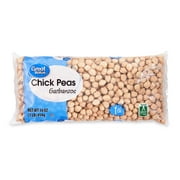 (10 pack) Great Value Chick Peas Garbanzos, 1 lb