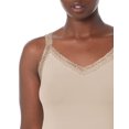 thumbnail image 3 of Vanity Fair Womens Perfect Lace Spincami Camisole, 2XL, Damask Neutral, 3 of 6