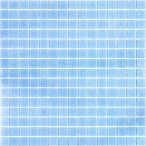 Dune 12 in. x 12 in. Glossy Maximum Blue Glass Mosaic Wall and Floor Tile (20 sq. ft./case) (20-pack)