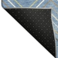 thumbnail image 5 of Addison Rugs Chantille Indoor/Outdoor Transitional Stripes Blue Machine Washable Rectangle Rug, 3' x 5', 5 of 8