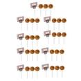 thumbnail image 4 of OUNONA 36 Pcs Basketball Cake Toppers Party Dessert Table Decorations Assorted Colors for Birthday and Sports Events, 4 of 6
