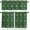 Green, variant on Christmas Blue Kitchen Curtains and Valances Set, Rod Pocket Curtains Tier Farmhouse Window Curtains 24 Inch Length, Xmas Green Red Pine Trees Snowflake 3 Piece Kitchen Curtains Set