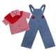 thumbnail image 1 of Disfraz infantil con tirantes y pantalones para fiestas, espectáculos y cumpleaños. L, 1 of 9