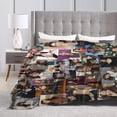 thumbnail image 5 of Jenna Actors Ortega Blanket Throw Blanket Soft Microfiber Blankets for Living Room Couch Sofa Bedroom 50"x40", 5 of 5
