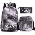 thumbnail image 1 of Soccer Ronaldo Cr7 Set - Girls/Boys School Bags Travel Laptop Backpack Women Backpacks Shoulder Bags & Case High Quality Y, 1 of 1