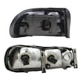 thumbnail image 4 of Brock Replacement Driver and Passenger Side Headlights and Tail Lights with Circuit Board Quarter Mounted 4 Piece Set Compatible with 1997-2003 Malibu & 2004-2005 Malibu Classic, 4 of 9