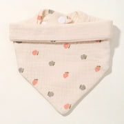 Baby Bibs Infant Burp Cloths Newborn Stuff Feeding Drool Bandana Saliva Cartoon Soft Bib Safety Protection Baby Accessories 3638-9