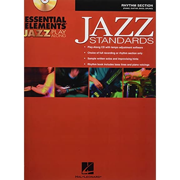 Pre-Owned Essential Elements Jazz Play-Along - Jazz Standards: Rhythm Section [With CDROM] (Paperback) 0634091867 9780634091865