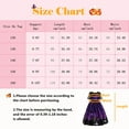 thumbnail image 3 of Witch Robe de Princesse pour Filles Halloween Déguisement en Dentelle 5-10 T, 3 of 7