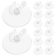 thumbnail image 3 of Oraceous 40PCS Small Suction Cup Hooks Removable Suction Hooks Transparent Wall Hooks for Hanging Removable Reusable Bathroom Suction Hooks, 3 of 10