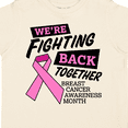 thumbnail image 4 of Inktastic We're Fighting Back Together Breast Cancer Awareness Month Boys or Girls Toddler T-Shirt, 4 of 5