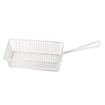 thumbnail image 1 of Frying Basket, Deep Fryer Basket 304 Stainless Steel Portable Reliable Long Handle  for Commercial Use Rectangular, Large,Rectangular, Medium,Square, Large,Square, Medium, 1 of 7