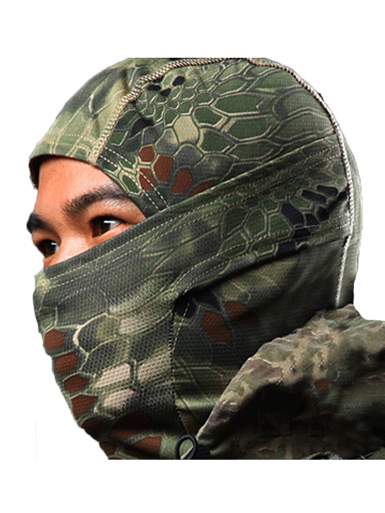 Lallc Motorcycle Camouflage Army Winter Ski Bike Tactical Dust Full Face Mask Hat Walmart Com Walmart Com