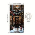 thumbnail image 3 of Christmas Door Cover Christmas Door Decorations 71x35in Christmas Tree Door Cover,Winter Banner Hanging Backdrop Decorations Photo Background for Home Indoor Outdoor Winter Holiday Party Decor, 3 of 3