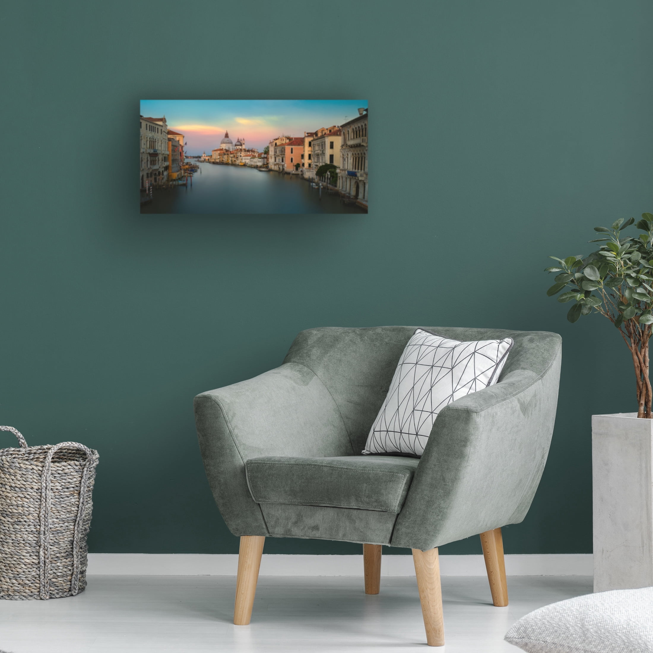 Trademark Fine Art Tommaso Pessotto Ah, it's Venice! Canvas Wall Art