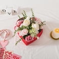 thumbnail image 6 of Red Heart Shaped Gift Boxes with Lids: Set of 3 Cardboard Heart Shaped Boxes for Flowers, Chocolates, and Presents, Large Gift Box for Flower Arrangements and Valentine’s Day Gifts, 6 of 6