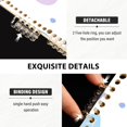 thumbnail image 4 of Haosy Cartoon Raindrop Notebooks 1-subject Journal 60 Sheets A5 College Ruled Paper Detachable Ring 8.3"x5.7", 4 of 8