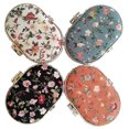 thumbnail image 2 of 2PCS Compact Mirror Vintage Floral Double-side Mini Makeup Mirror Pocket Mirror, 2 of 6