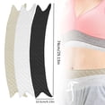 thumbnail image 3 of Bra Liners For Sweat Underboob Sweat Absorber Under Breast Sweat Pads Cotton Breast Pads Reusable Breathable Moisture Wicking Bra Sweat Liners Soft Comfort Inserts, 3 of 9