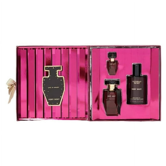 Victoria's Secret Very Sexy  3 Pcs Eau De Parfum Gift Set For Women