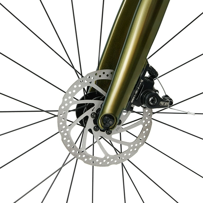 ZUUQU Phaedra 700C Road Bike for Men, 47/50cm Aluminum Frame,16-Speed Road bicycle with Disc Brakes ,Swiss paint, Green