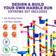 thumbnail image 3 of Juguetes navideños Marble Run Marble Genius de 300 piezas para niños de 4 a 8 años, 3 of 9