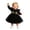 Black, variant on Weebloom Halloween Toddler Girl Dresses Tutu Cat Dress Up Stage Performance Long Sleeve Party Outfit Clothes Dress For Girls Black 2-3 Years