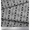thumbnail image 2 of Soimoi Cotton Cambric Fabric Leaves & Floral Artistic Fabric Prints by Yard 56 Inch Wide, 2 of 3