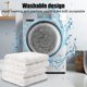 thumbnail image 5 of Manta de gamuza gruesa para la siesta | Manta acogedora para la oficina, gamuza, cálida y cómoda, diseño suave, ideal para el hogar, ideal para relajarse, tela suave, manta, 5 of 8
