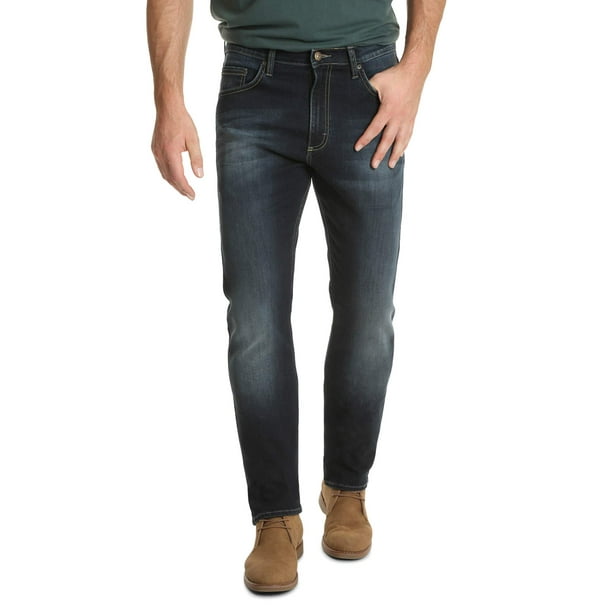 Wrangler Mens Jeans 33X32 Athletic Fit MidRise Stretch 33 Walmart