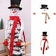 thumbnail image 3 of Ounissouiy Árbol de Navidad muñeco de nieve Navidad Hugger decoración invierno Wonderland fiesta boda vacaciones ornamento Kits de decoración para fiestas No.01, 3 of 6