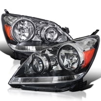 Spec-D Tuning Clear Headlights Compatible with 2005-2007 Honda Odyssey L R Pair Head Light Lamp Assembly
