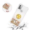 thumbnail image 5 of Funda para Motorola Moto G30/G10 con Brillo Líquido Flotante, Purpurina, Parachoques y Anillo Giratorio Soporte, 5 of 5