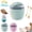 Green, variant on Small Home Mini Ice Cream Maker, Just 15 Minutes, DIY Mini Ice Cream Maker, One-Touch Dessert Maker, Single Serving Frozen Yogurt, Compact Electric Makers for Kitchen, Family Treats