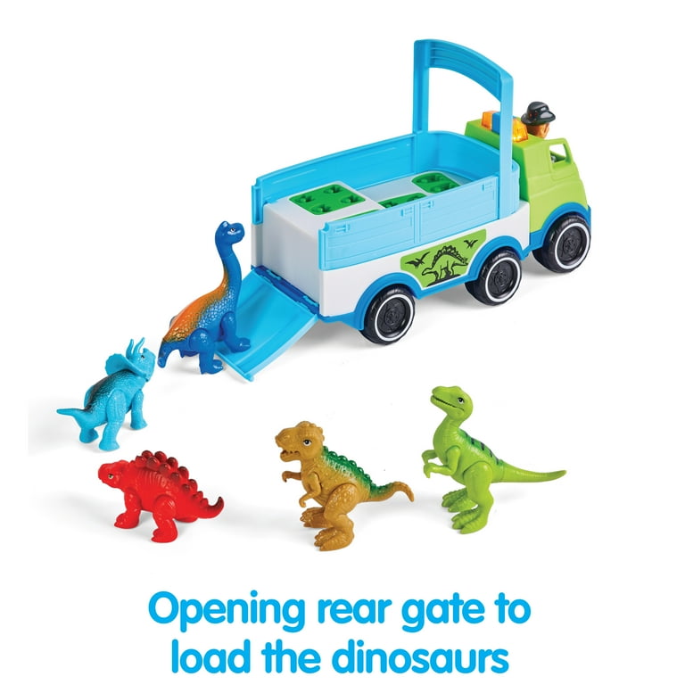 Kidoozie Dino Adventure Hauler. Dinosaur & Vehicle Play for your