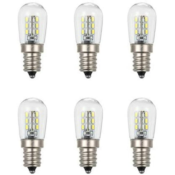 Lixada LED Refrigerator Light Bulb Fridge Lamp Bulb E12 Bulb Base Socket  Holder Freezer Ceiling Home Lighting Lamp - Warm White/White AC110V - Yahoo  Shopping