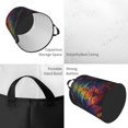thumbnail image 2 of Fotbe Rainbow Wings Majestic Dragon Cesto de Ropa con Asas, Cesto Impermeable de Gran Capacidad, Bolsa de Lavado para Dormitorio, Cesto de Ropa con Ruedas y Asas-Small, 2 of 6