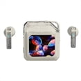 thumbnail image 1 of Auriculares Bluetooth con Pantalla Táctil LED A Color Reducción de Ruido Audífonos Inalámbricos Inteligentes ANC Blancos, 1 of 6