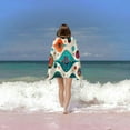 thumbnail image 6 of PHYHOO Retro Atomic Age Art Diamonds Beach Towel Mid Century Fifties Modern Personalized Beach Towels Microfiber Sand Free Quick Dry Towel for Beach Beach Accessories 30x60in, 6 of 8