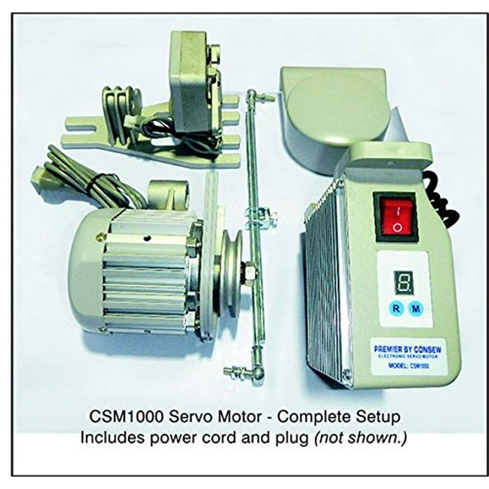 (Ship from USA) Genuine Consew CSM1000 Servo Sewing Machine Motor 3/4HP