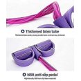 thumbnail image 3 of Training Elastic Bands Multi-Function 4-Tube Tension Ropes with Handle, Natural Latex Yoga Peda, 3 of 5